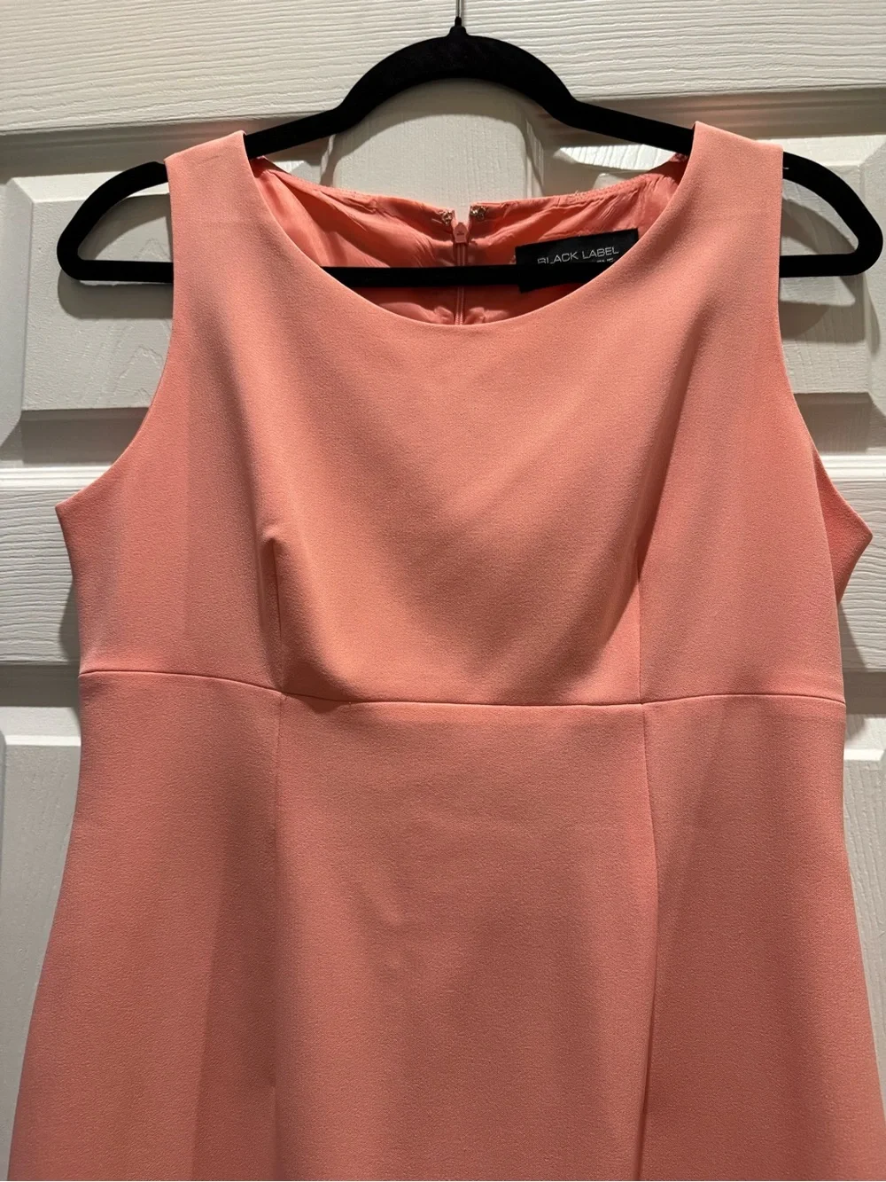 Evan Picone: Black Label: Women’s: Sleeveless Coral Shift Dress Size 4 - Picture 9 of 14